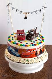 cars birthday cake easy to make kids