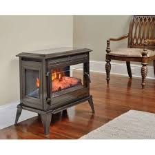 bronze portable electric fireplace