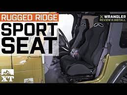 jeep wrangler rugged ridge sport seat