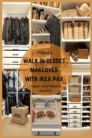 walk in closet makeover with ikea pax