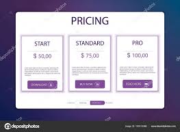Three Banners Pricelist Hosting Plans And Web Design Boxes