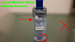 how to use loreal micellar water makeup