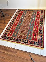 vine design wool persian rug