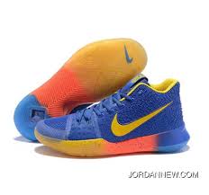 Nike Kyrie Shoes 3 Red Blue Yellow Outlet