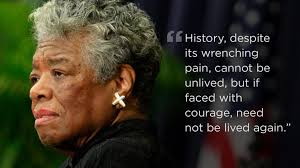 Maya angelou, who passed away this morning, gave up speaking for six years of her life and still managed to say some of the most stunningly affecting things i've ever heard. Maya Angelou In Her Own Words