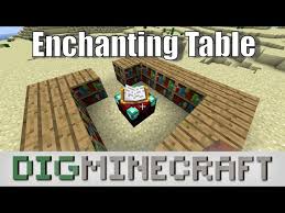 enchanting table in minecraft you