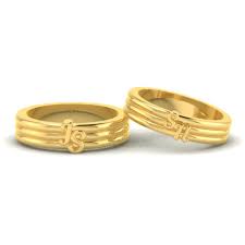 couple rings gold gold enement