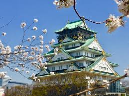 Osaka castle park is also home to a number of important cultural properties and is a. Osaka Castle With Cherry Blossoms Osaka Castle Castle Japanese Castle