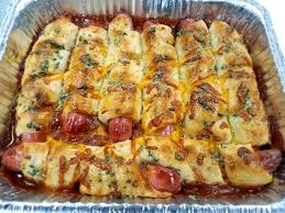 It can be made in advance, and just popped into the oven when you're ready to eat. Baked Bean Cheese Hot Dog Bake Edgewood Locker