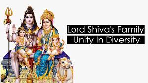 lord shiva s family unity in diversity