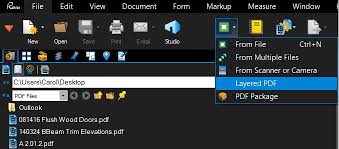 dwg file layer information to pdf