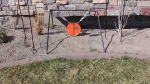 diy collapsible steel target stand for