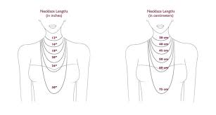 Necklace Size Chart Epclevittown Org