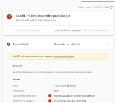 sitemap xml bloqueado por robots txt