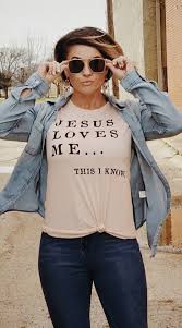 Jesus Loves Me Christian T Shirt Rubys Rubbish