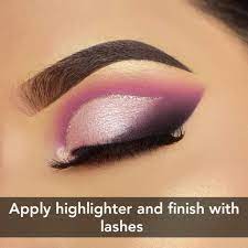 pink purple smokey eye makeup tutorial
