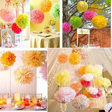 Us 17 0 5 Off 29 Colors Available Paper Green Rose Ball Garlands Wedding As Color Chart 12 Inch 30cm 18piece Lot Decorative Paper Pom Poms In