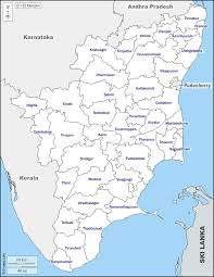 Presenting the tamil nadu map for 1.35 and. Tamil Nadu Free Map Free Blank Map Free Outline Map Free Base Map Boundaries Districts Names