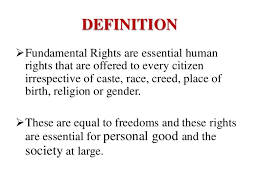 definition of fundamental rights the