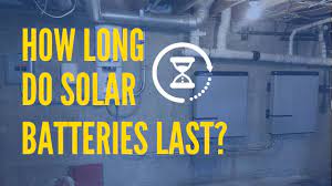 what s the lifespan of a solar battery