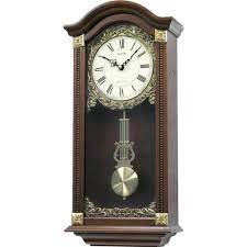 Rhythm Wooden Pendulum Wall Clocks At