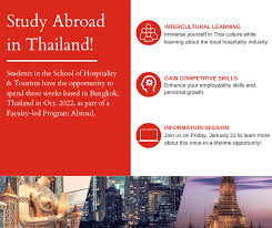 study abroad in thailand live