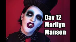 marilyn manson makeup tutorial