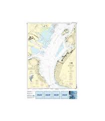Noaa Chart 12334 New York Harbor Upper Bay And Narrows Anchorage Chart