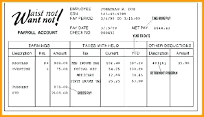 Excel Pay Stub Template Create Paycheck Free Fake Stubs