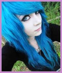 And i think that gabriela ash might have blue hair currently. Blaue Haare T75 Emo Scene Hair Emo Hair Scene Girl Hair