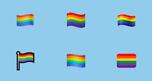 See each pride flag here, then discover the hist. Rainbow Flag Emoji