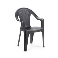 Low Back Resin Rattan Effect Chair
