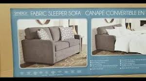 costco fabric sleep sofa synergy home