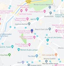 3 types of kuala lumpur map. Concorde Hotel Kuala Lumpur Google My Maps