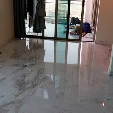 residential building floor polishing