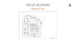 Squid cove design hand sketch building forms house. Hello Allplan Import Pdf Youtube