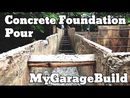 Concrete Foundation Wall Pour 8 My