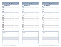 20 Printable To Do Lists And Task List Templates