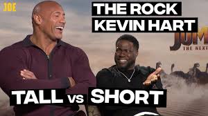 He is a producer and writer, known for ride along (2014), central intelligence (2016) and legendat kehässä (2013). Dwayne Johnson The Rock And Kevin Hart Tall People Vs Short People Youtube