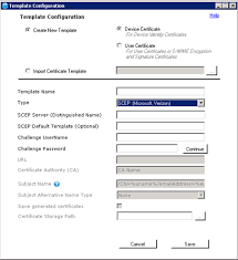 Configuring A Certificate Template On The Cloud Extender