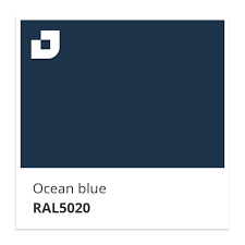 גוון ocean blue ral5020 ral טמבור