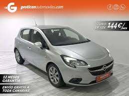 Opel Corsa Coche pequeño en Plateado ocasión en LAS PALMAS ...