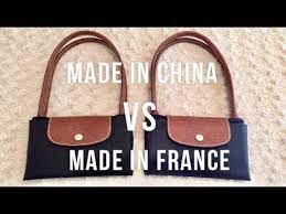 longch le pliage made in china vs
