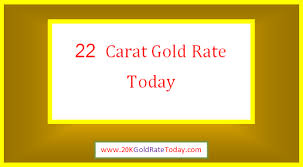 22 carat gold rate today 2024 916
