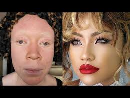 asian to black makeup transformation