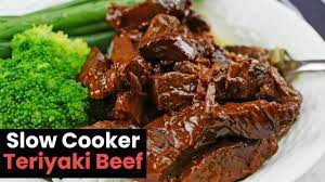 slow cooker teriyaki beef slow