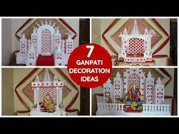 ganpati decoration ideas for home 7