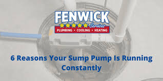 6 reasons your sump pump is running