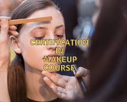 certification in makeup course course
