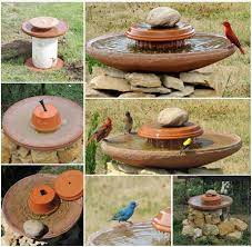 Solar bird baths for backyards. Bird Bath Fountain Diy Birdcage Design Ideas Bird Bath Fountain Diy Fountain Bird Bath Fountain Diy